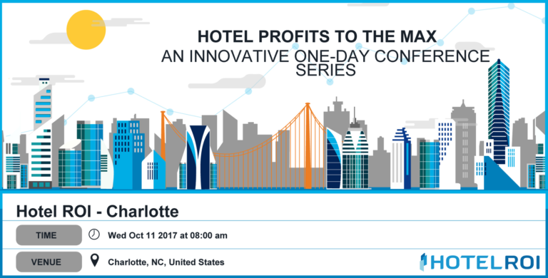 Mr. Robert Sonnenblick, has been chosen to moderate the Hotel Brands panel at Hotel ROI hospitality conference on October 11th