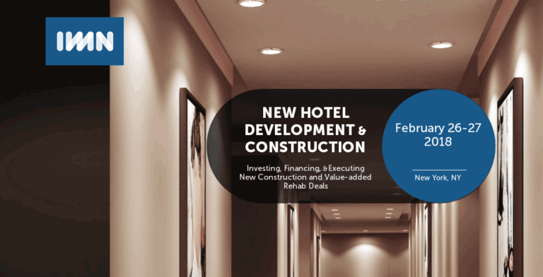 Robert Sonnenblick, Chairman of Sonnenblick Development LLC, to moderate Hotel Industry Event Feb 26-27 2018 NY