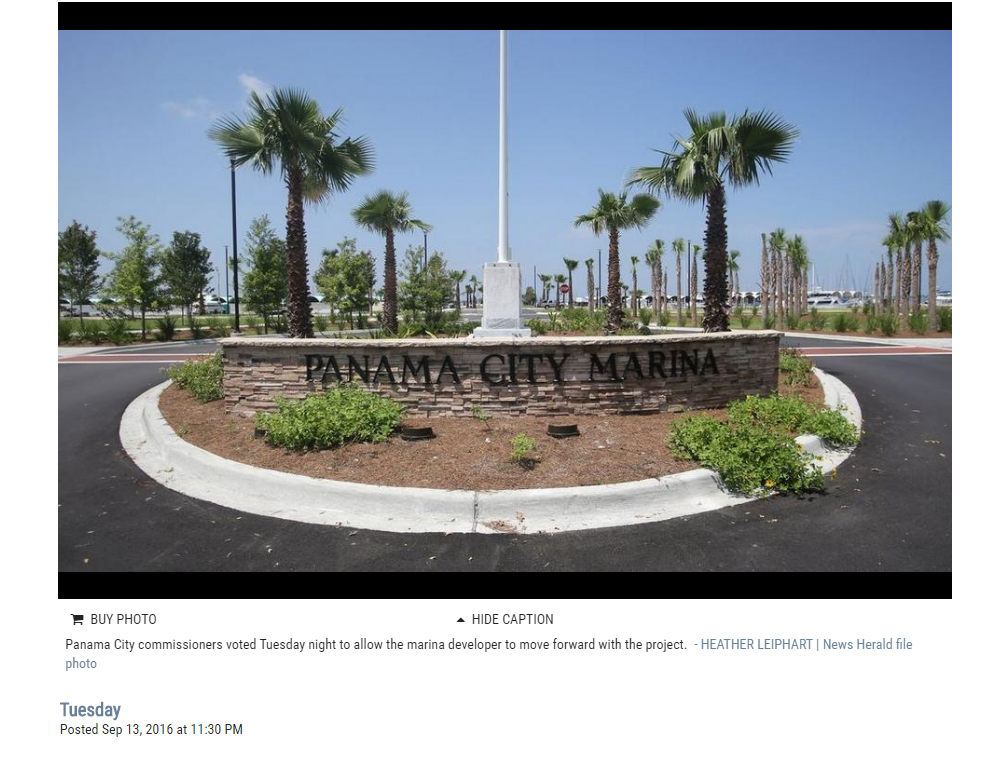 Panama City votes to advance Sonnenblick marina project