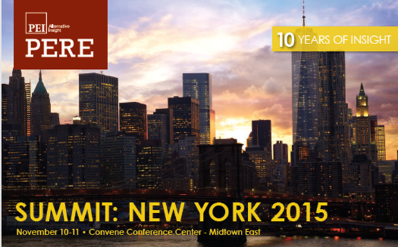 Robert Sonnenblick, Chairman of Sonnenblick Development LLC, has been chosen to moderate a panel: PERE Real Estate Summit in NY Nov 12 2015 