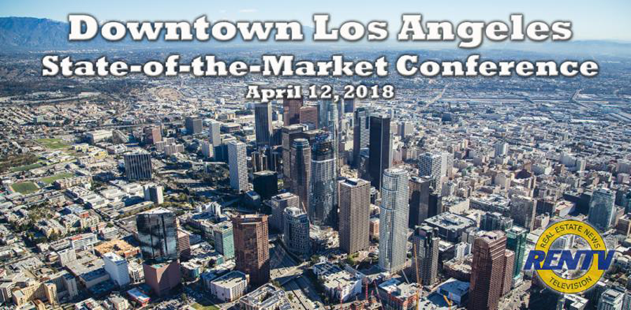 Bob Sonnenblick moderating session on Hospitality Industry at RENTV state of the Market Los Angeles April 12, 2018