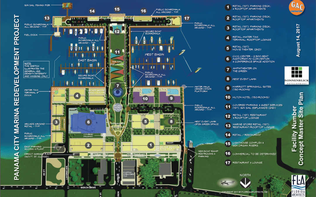 Sonnenblick Development: Latest concept plan revealed for Panama City Marina || with DOCUMENTS