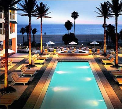 Beach Front Hotel in Santa Monica, CA