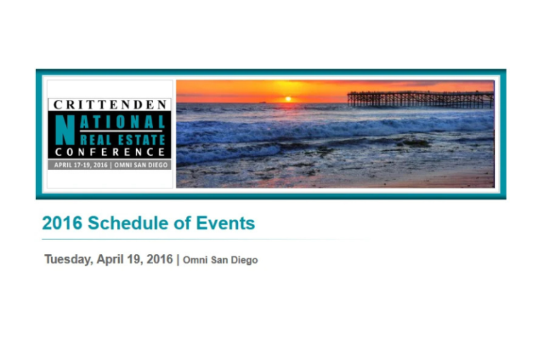 Crittenden Conferences Inc announced: Mr. Robert Sonnenblick, Sonnenblick Development LLC, to moderate the Hotel Development and Finance panel