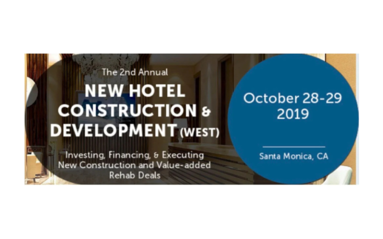 PRESS RELEASE: Santa Monica , Ca. 10-1-19 IMN Real Estate Conference