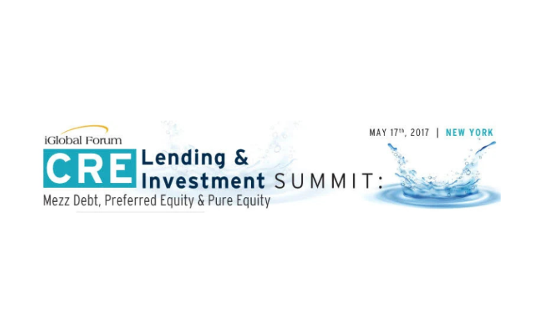 Bob Sonnenblick to speak at may 17th Real Estate Lending and Development Summit
