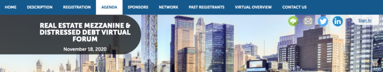 Bob Sonnenblick – Chairman of Sonnenblick Development chosen by IMN Conferences Inc. to moderate the “Mezzanine Loan & Gap Financing for Real Estate Deals”
